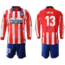 Barn Fotballdrakter Atlético Madrid Jan Oblak 13 Hjemme 2020-21 Langermet